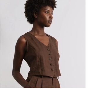 NWT Ozma River Vest in Manzanita